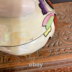 Trico China Nagoya Japan Art Deco Nude Lady Vanity Dresser Trinket Powder Box