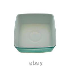 Trinket Box Porcelain Limoges France with Art Deco Design on Lid Vintage Gift