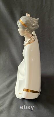 VERY RARE Tengra Porcelanas M. Requena Valencia Spain Art Deco Porcelain n Gold