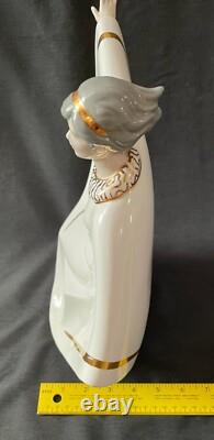 VERY RARE Tengra Porcelanas M. Requena Valencia Spain Art Deco Porcelain n Gold