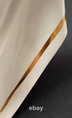 VERY RARE Tengra Porcelanas M. Requena Valencia Spain Art Deco Porcelain n Gold
