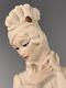 Vtg'87 Giuseppe Armani Capodimonte Florence Figurine Lady With Muff 0408f