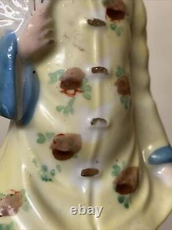 VTG Porcelain ART DECO OCCUPIED JAPAN ASIAN LADIES FIGURINE SET LOVELY JAPAN