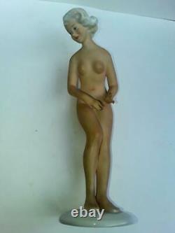 Very Rare Art Figure Statue Naked Nude Lady Ballerina Germany Vintage porcelain