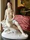 Very Rare Antique Rosenthal Art Deco Nude X-large Porcelain Figurine 1920s