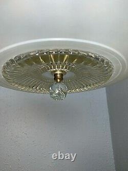 Vintage 1930-40s PORCELIER Bedroom 4 Light Hanging Fixture