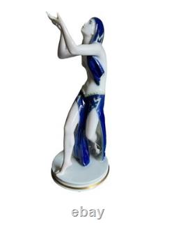Vintage 1930s Art Deco ROSENTHAL Porcelain Figurine by Gustav Oppel Prayer