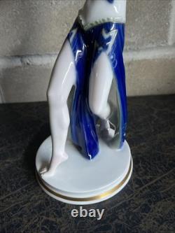 Vintage 1930s Art Deco ROSENTHAL Porcelain Figurine by Gustav Oppel Prayer