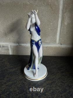 Vintage 1930s Art Deco ROSENTHAL Porcelain Figurine by Gustav Oppel Prayer