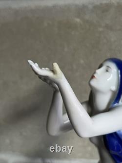 Vintage 1930s Art Deco ROSENTHAL Porcelain Figurine by Gustav Oppel Prayer