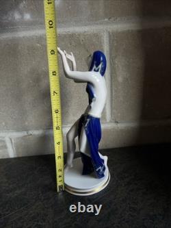 Vintage 1930s Art Deco ROSENTHAL Porcelain Figurine by Gustav Oppel Prayer