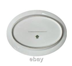 Vintage 1930s Noritake Matrix Art Deco Pheasant Bird Porcelain 16 Oval Platter
