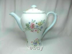 Vintage 1930s Shelley Wild Flowers Fine Bone China Coffee Pot Pattern 13668