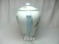 Vintage 1930s Shelley Wild Flowers Fine Bone China Coffee Pot Pattern 13668