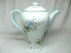 Vintage 1930s Shelley Wild Flowers Fine Bone China Coffee Pot Pattern 13668