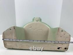 Vintage 1962s 60s era Crane Plumbing Co. Mint Green Porcelain Sink Wall Mounted