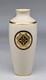 Vintage 1986 Cartier La Maison De L'art Deco Panther Porcelain Vase, 7 1/2 Tall