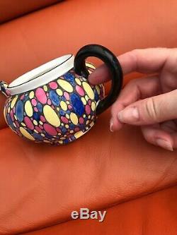 Vintage ART DECO Shelley BUBBLES Teapot C. 1930 Tea 4 Two Size