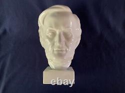 Vintage AUGARTEN Wien White Porcelain WAGNER Composer Bust Head by Optiz 9.5