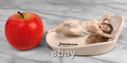 Vintage Art Deco German Porcelain Nude Women Pipe Rest Ashtray