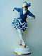 Vintage Art Deco Hutschenreuther German Porcelain Lady Dancer Figurine 10 1/4'