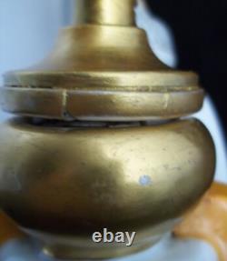Vintage Art Deco Pierrot And The Moon French Porcelain Dresser Lamp 1920