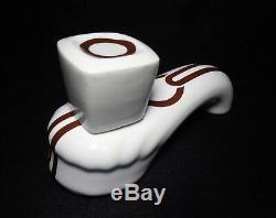 Vintage Art Deco Porcelaine De Paris France Glazed Ceramic Bath Faucet, Knob Set