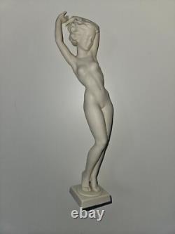 Vintage Art Deco Style Nude Porcelain Figure by Hutschenreuther