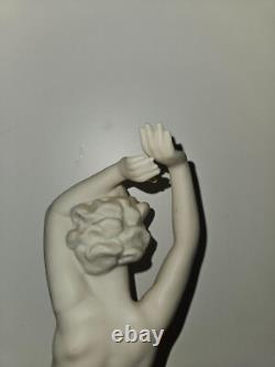 Vintage Art Deco Style Nude Porcelain Figure by Hutschenreuther