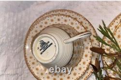 Vintage Art Deco Wedgwood Hermes Dinnerware Setting