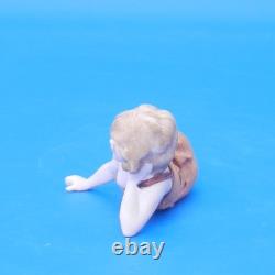 Vintage BATHING BEAUTY Porcelain Doll n Silk Suit German Art Deco Figurine 1920s