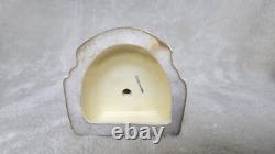Vintage Czechoslovakia 6 in Porcelain Figurine Art Deco Yellow Hat Woman