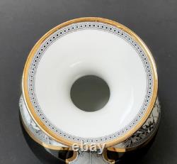 Vintage Endre Szasz Hollohaza Hungary Porcelain Vase Art Deco