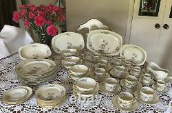 Vintage-Epiag-PASTELLE -Czechoslovakia -Dinnerware Set For 8 68 Pieces