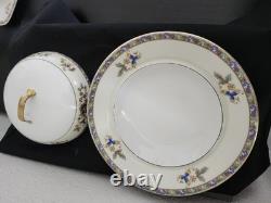 Vintage Hertel-Jacob Renau Art Deco Porcelain Gravy bowl/ Serving Bowl Set