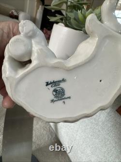 Vintage Hutschenreuther Kunstabteilung Selb Porcelain Tabby Cat Figurine RARE
