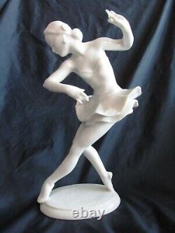 Vintage Hutschenreuther Porcelain DANCER Ballerina Figure C. Werner Perfect cond