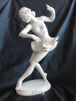 Vintage Hutschenreuther Porcelain DANCER Ballerina Figure C. Werner Perfect cond