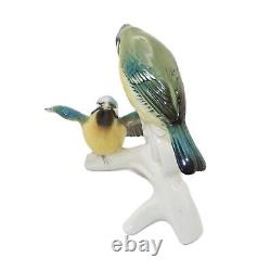 Vintage KARL ENS Volkstedt Porcelain Bird Figurine / Germany / 1940's / RARE
