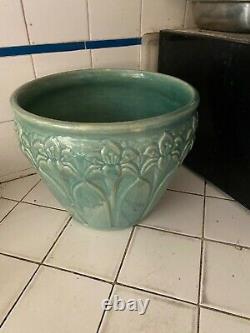 Vintage Large McCoy Pottery Green Jardiniere Planter