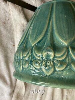 Vintage Large McCoy Pottery Green Jardiniere Planter