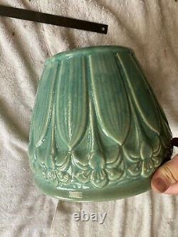 Vintage Large McCoy Pottery Green Jardiniere Planter