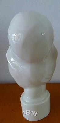 Vintage Lenox Art Deco White Porcelain Bust Female