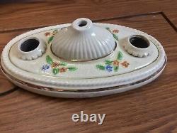 Vintage Lighting Porcelain Porcelier Sconce Ceiling Light Fixture Needs REWIRE