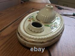 Vintage Lighting Porcelain Porcelier Sconce Ceiling Light Fixture Needs REWIRE