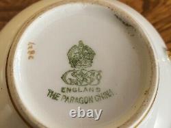 Vintage Paragon Star Art Deco Tea Set Gilded Bone China