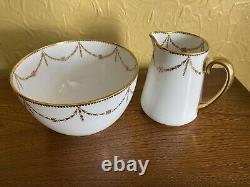 Vintage Paragon Star Art Deco Tea Set Gilded Bone China