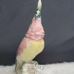 Vintage Parrot Original Karl Ens Porcelain Figure Art Sculpture Decor Gift