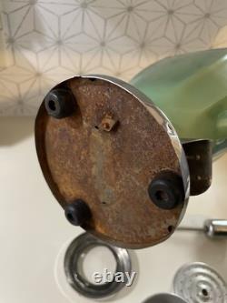 Vintage Percolator Art Deco Ceramic Or Porcelain 1930's 40s Green Coffee Pot