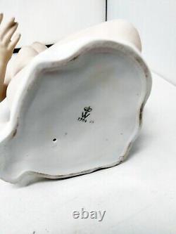 Vintage Porcelain Nude Nymph Figurine Art Deco Schaubach Wallendorf 1764